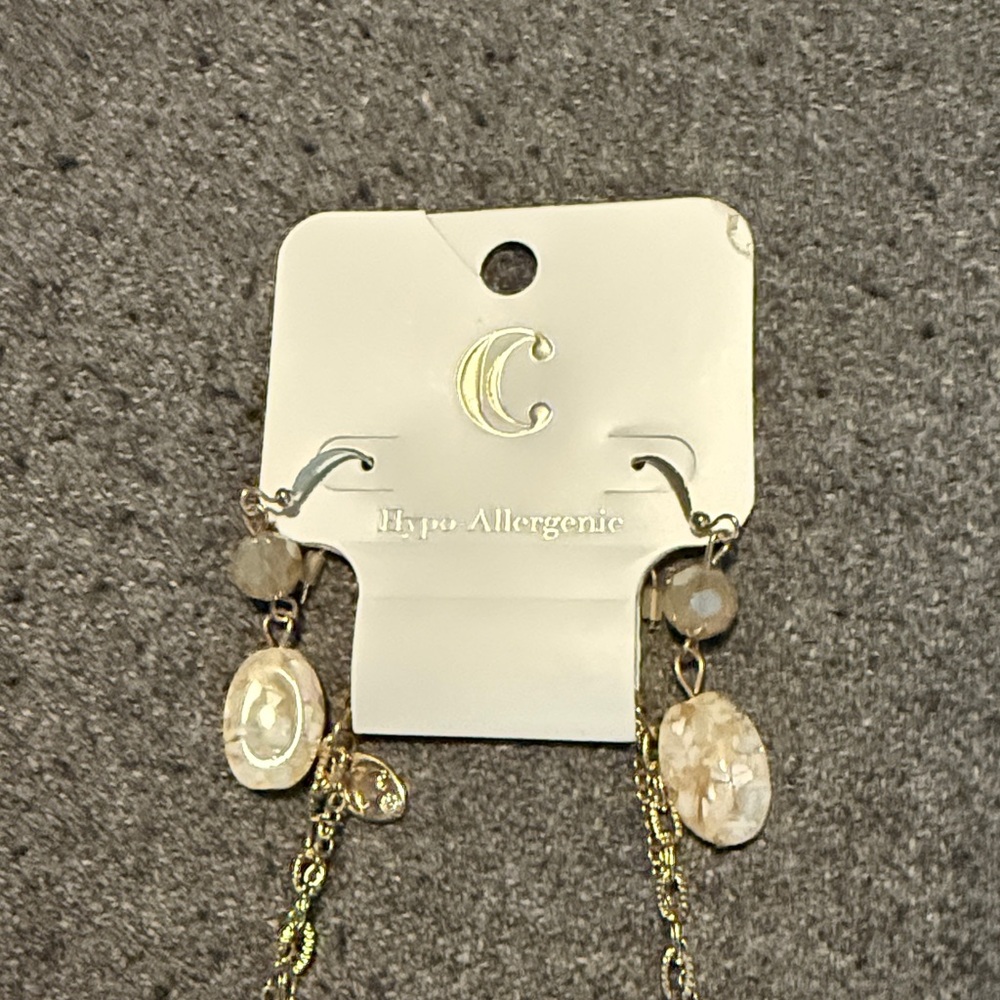 Charming Charlie necklace/earring set, NWT. - Picture 3 of 5
